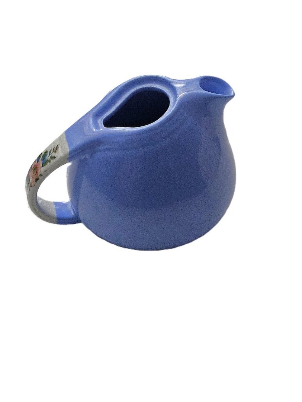 Vintage 1940s Hall China Sani-Grid Pitcher